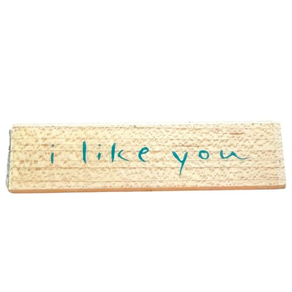 Hero Arts Vintage I Like You C3768 Mounted Rubber Stamp - Picture 1 of 3